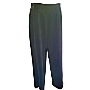 Talbot's Petites Black Velvet Sz 8 Straight Leg